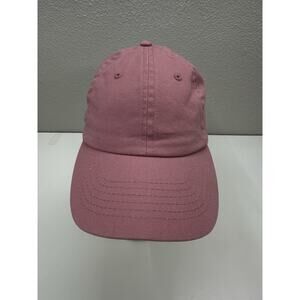 Prince & Fox Womens Baseball Hat Pink Logo Embroidered Adjustable